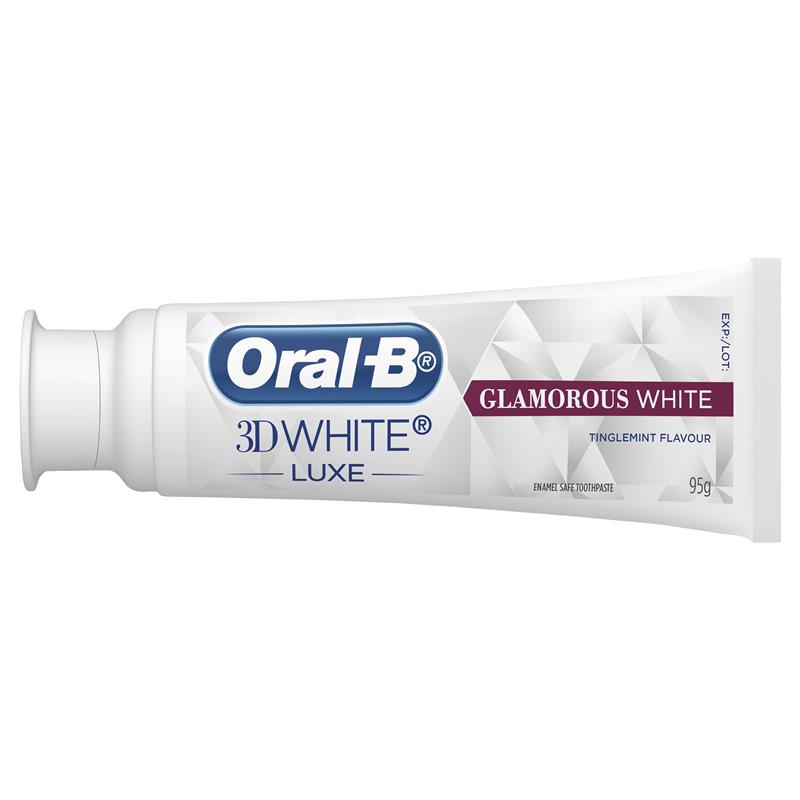 Oral B 3D White オーラルB 3D ホワイト ホワイトニング 95g Luxe Glamorous White