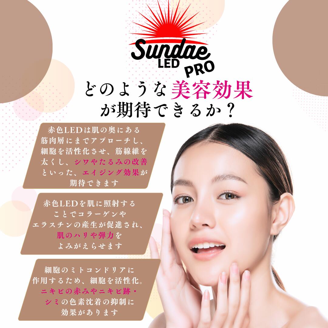 [RT1000+] LED治療 Red Light therapy 美顔器 光美容器 美肌 ニキビ シワ シミ コラーゲンマシン エイジングケア ヒーライト / ラージ-スリムサイズ