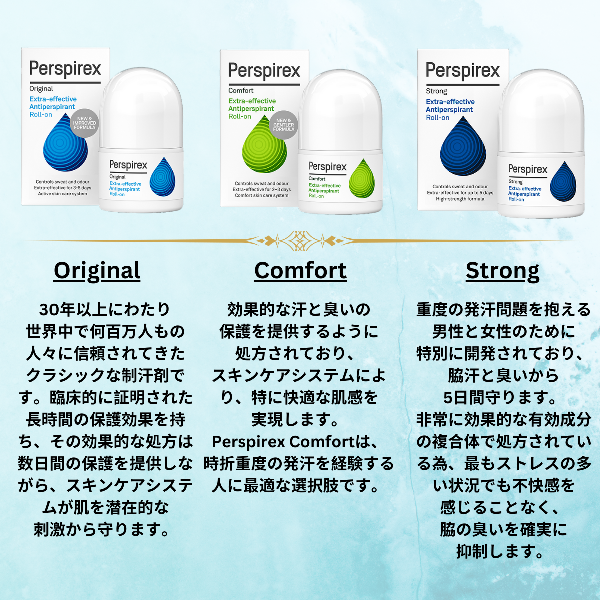 【正規品】パースピレックス ストロング 20 ミリリットル（Perspirex Strong）