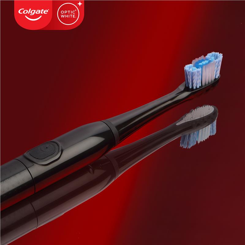 Colgate Optic White Powered Toothbrush コルゲート オプティック ホワイト 電動歯ブラシ SMART 電池付き