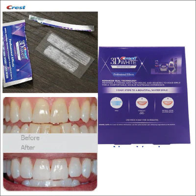 Crest 3D White Whitening Strips クレスト　ホワイトニング テープ 【10セット/20枚】